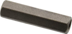Electro Hardware - #10-32, 1" OAL, 1/4" Across Flats, Stainless Steel Hex Female Circuit Board Standoffs - 1" Body Length, Bright Finish - Apex Tool & Supply