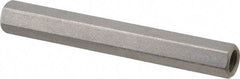 Electro Hardware - #10-32, 2" OAL, 1/4" Across Flats, Stainless Steel Hex Female Circuit Board Standoffs - 2" Body Length, Bright Finish - Apex Tool & Supply