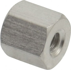 Electro Hardware - #6-32, 13/32" OAL, 1/4" Across Flats, Aluminum Female Hex Circuit Board Standoff - Apex Tool & Supply