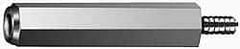 Electro Hardware - #4-40, 1-7/16" OAL, 1/4" Across Flats, Stainless Steel Hex Male/Female Circuit Board Standoffs - 1/4" Thread Depth, 1-1/4" Body Length, Bright Finish - Apex Tool & Supply