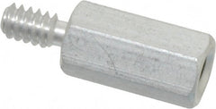 Electro Hardware - #10-32, 2-7/8" OAL, 1/2" Across Flats, Aluminum Male/Female Hex Circuit Board Standoff - Apex Tool & Supply