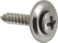 Value Collection - #6 Sems Oval Head Phillips Sheet Metal Screw - Steel, 3/4" OAL, Grade 2 - Apex Tool & Supply