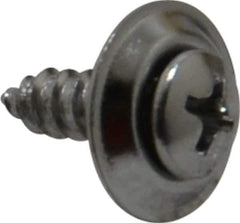 Value Collection - #10 Sems Oval Head Phillips Sheet Metal Screw - Steel, 5/8" OAL, Grade 2 - Apex Tool & Supply
