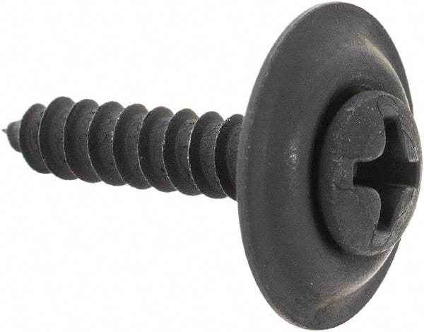 Value Collection - #6 Sems Oval Head Phillips Sheet Metal Screw - Steel, 3/4" OAL, Grade 2 - Apex Tool & Supply