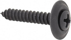 Value Collection - #8 Oval Head Phillips Sheet Metal Screw - Steel, 1" OAL, Grade 2 - Apex Tool & Supply