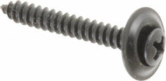 Value Collection - #8 Sems Oval Head Phillips Sheet Metal Screw - Steel, 1-1/4" OAL, Grade 2 - Apex Tool & Supply