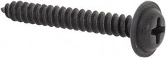 Value Collection - #8 Flat Head Phillips Sheet Metal Screw - Steel, 1-1/4" OAL, Grade 2 - Apex Tool & Supply