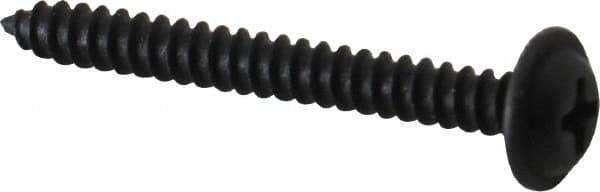 Value Collection - #8 Flat Head Phillips Sheet Metal Screw - Steel, 1-1/2" OAL, Grade 2 - Apex Tool & Supply