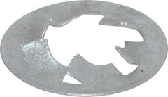 Value Collection - 1/2" Screw, 15/16" OD, Spring Steel Push Nut - Zinc-Plated - Apex Tool & Supply