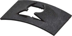 Value Collection - #6 to 32 Screw Size, 5/16" Long x 1/2" Wide, Rectangular Speed Nut - Spring Steel, Black Phosphate Finish, For Threaded Fasteners - Apex Tool & Supply