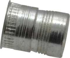 Marson - 1/4-20, 0.51" OAL, Thread-Sert Threaded Insert - 0.391" Hole Diam, 0.408" Head Diam, Steel - Apex Tool & Supply