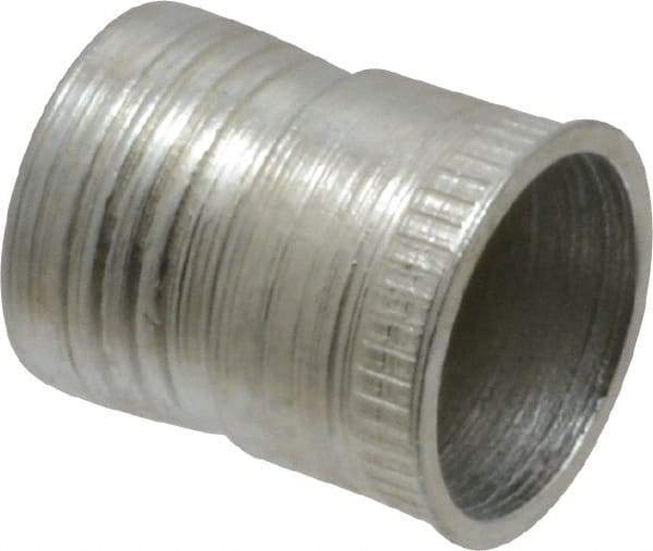 Marson - 5/16-18, 0.615" OAL, Thread-Sert Threaded Insert - 1/2" Hole Diam, 0.537" Head Diam, Steel - Apex Tool & Supply
