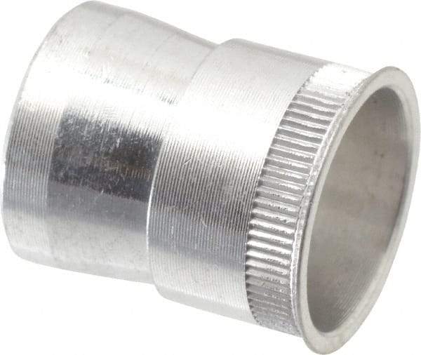 Marson - 5/16-18, 0.615" OAL, Thread-Sert Threaded Insert - 1/2" Hole Diam, 0.537" Head Diam, Aluminum - Apex Tool & Supply