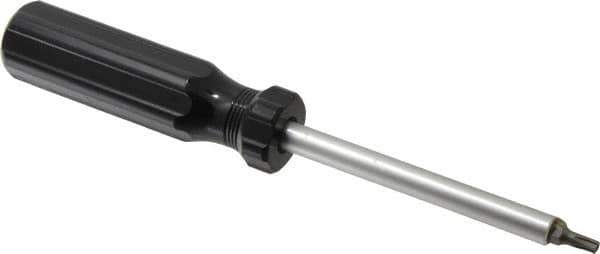 Made in USA - T25 Torx Driver - 8" OAL, Standard Handle - Apex Tool & Supply