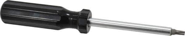 Made in USA - T27 Torx Driver - 8" OAL, Standard Handle - Apex Tool & Supply