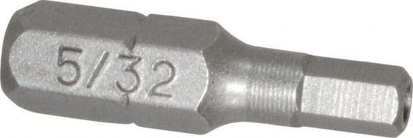 Value Collection - Tamper Resistant Hex Screwdriver Bit - 1" OAL - Apex Tool & Supply