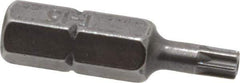 Value Collection - Tamper Resistant Torx Screwdriver Bit - 1" OAL - Apex Tool & Supply