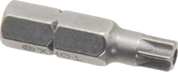 Value Collection - Tamper Resistant Torx Screwdriver Bit - 1" OAL - Apex Tool & Supply
