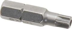 Value Collection - Tamper Resistant Torx Screwdriver Bit - 1" OAL - Apex Tool & Supply