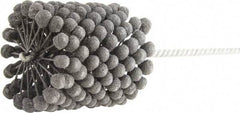 Brush Research Mfg. - 1-7/8" to 2-5/8" Bore Diam, 120 Grit, Silicon Carbide Flexible Hone - Medium, 8" OAL - Apex Tool & Supply