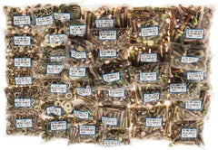 Value Collection - 2,875 Piece Bolt Assortment - 1/4-20 to 1/2-13 Thread, Grade 8 - Apex Tool & Supply