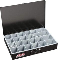 Value Collection - #8-32 to 1/4-20 Thread, 3,312 Piece Steel Nut & Washer Assortment - Grade 2, #6-32 to 1/4-20" Screw - Apex Tool & Supply