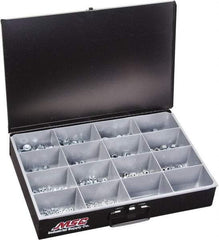 Value Collection - M4x0.7 to M16x2 Thread, 665 Piece Steel Nut Assortment - Grade 2 - Apex Tool & Supply