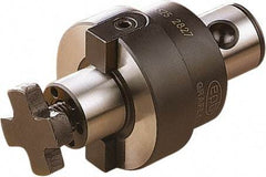 Seco - Graflex 6 Modular Connection 1" Pilot Diam Shell Mill Holder - 1.58" Flange to Nose End Projection, 2-1/4" Nose Diam, Through-Spindle Coolant - Exact Industrial Supply