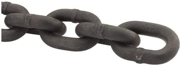 Peerless Chain - 5/8" Welded Alloy Chain - 18,100 Lb Capacity, Grade 80, Alloy Steel, Black Finish - Apex Tool & Supply