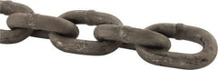 Peerless Chain - 4500 Lbs. Load Capacity, Carbon Steel Proof Coil Chain - 3 Grade, 1.509 Inch Inside Long x 0.819 Inch Inside Wide - Apex Tool & Supply