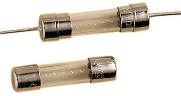 Ferraz Shawmut - 250 VAC, 1.6 Amp, Fast-Acting Miniature Glass Fuse - Surface Mount Mount, 20mm OAL, 5mm Diam - Apex Tool & Supply