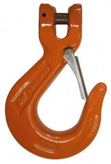 CM - 3/4 Inch Chain Diameter, Grade 80 Clevis Hook - 28,300 Lbs. Load Capacity, 13/16 Inch Inside Diameter, 2-1/2 Inch Hook Throat, 1-3/4 Inch Hook Width - Apex Tool & Supply