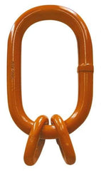 CM - Alloy Steel Oblong Link Assembly - 1/2" Diameter, 6,100 Lb Load Limit - Apex Tool & Supply