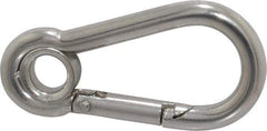 Value Collection - 2" Long All Purpose Snap - Stainless Steel with 1/4" Snap Opening - Apex Tool & Supply