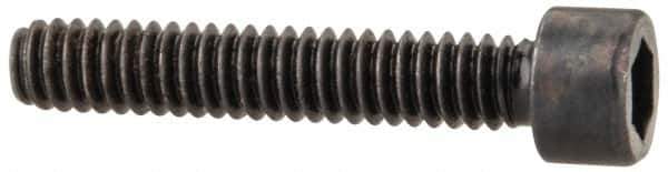 Unbrako - #2-56 UNC Hex Socket Drive, Socket Cap Screw - Alloy Steel, Black Oxide Finish, 1/2" Length Under Head - Apex Tool & Supply