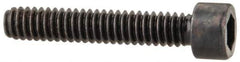Unbrako - #2-56 UNC Hex Socket Drive, Socket Cap Screw - Alloy Steel, Black Oxide Finish, 1/2" Length Under Head - Apex Tool & Supply