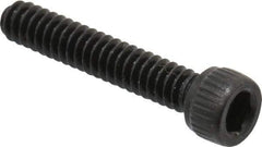 Unbrako - #4-40 UNC Hex Socket Drive, Socket Cap Screw - Alloy Steel, Black Oxide Finish, 5/8" Length Under Head - Apex Tool & Supply