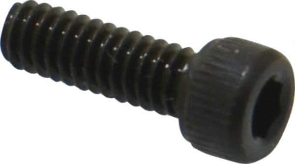 Unbrako - #5-40 UNC Hex Socket Drive, Socket Cap Screw - Alloy Steel, Black Oxide Finish, 3/8" Length Under Head - Apex Tool & Supply