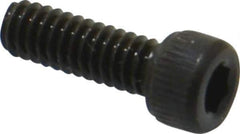 Unbrako - #5-40 UNC Hex Socket Drive, Socket Cap Screw - Alloy Steel, Black Oxide Finish, 3/8" Length Under Head - Apex Tool & Supply