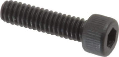 Unbrako - #5-40 UNC Hex Socket Drive, Socket Cap Screw - Alloy Steel, Black Oxide Finish, 1/2" Length Under Head - Apex Tool & Supply