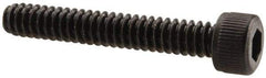 Unbrako - #6-32 UNC Hex Socket Drive, Socket Cap Screw - Alloy Steel, Black Oxide Finish, 7/8" Length Under Head - Apex Tool & Supply