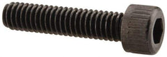 Unbrako - #6-40 UNF Hex Socket Drive, Socket Cap Screw - Alloy Steel, Black Oxide Finish, 5/8" Length Under Head - Apex Tool & Supply