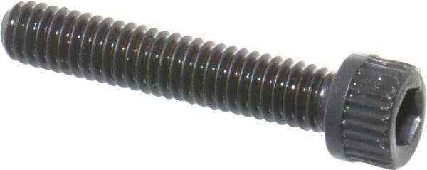 Unbrako - #6-40 UNF Hex Socket Drive, Socket Cap Screw - Alloy Steel, Black Oxide Finish, 3/4" Length Under Head - Apex Tool & Supply