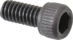 Unbrako - #8-32 UNC Hex Socket Drive, Socket Cap Screw - Alloy Steel, Black Oxide Finish, 3/8" Length Under Head - Apex Tool & Supply