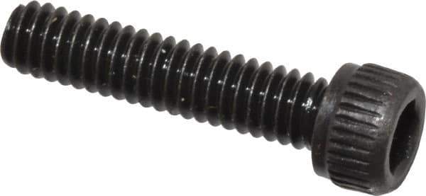 Unbrako - #8-32 UNC Hex Socket Drive, Socket Cap Screw - Alloy Steel, Black Oxide Finish, 3/4" Length Under Head - Apex Tool & Supply