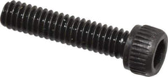 Unbrako - #8-32 UNC Hex Socket Drive, Socket Cap Screw - Alloy Steel, Black Oxide Finish, 3/4" Length Under Head - Apex Tool & Supply