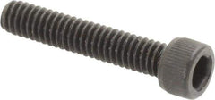 Unbrako - #8-32 UNC Hex Socket Drive, Socket Cap Screw - Alloy Steel, Black Oxide Finish, 7/8" Length Under Head - Apex Tool & Supply