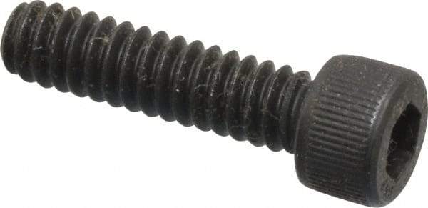 Unbrako - #10-24 UNC Hex Socket Drive, Socket Cap Screw - Alloy Steel, Black Oxide Finish, 3/4" Length Under Head - Apex Tool & Supply