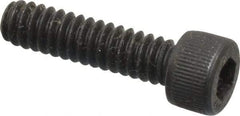 Unbrako - #10-24 UNC Hex Socket Drive, Socket Cap Screw - Alloy Steel, Black Oxide Finish, 3/4" Length Under Head - Apex Tool & Supply