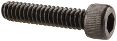 Unbrako - #10-24 UNC Hex Socket Drive, Socket Cap Screw - Alloy Steel, Black Oxide Finish, 7/8" Length Under Head - Apex Tool & Supply